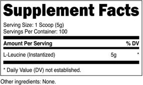 img 3 attached to Nutricost Pure L-лейциновый порошок в граммах
