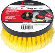 🧼 shurhold 3207 soft brush: enhance polishing performance with dual action polisher logo
