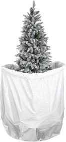 img 2 attached to 🌲 Extra Large 6ft Sattiyrch Plastic Christmas Tree Storage Bag - Disposal Tote for Easy Storage