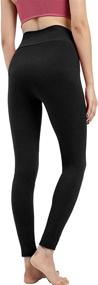 img 1 attached to 🩳 Burpada 3Pack High Waisted Yoga Pants: Soft Tummy Control Leggings for Women