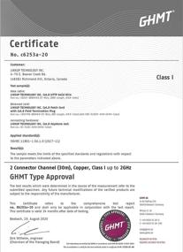 img 3 attached to 🔌 Соединитель Ethernet-кабеля Cat8 LINKUP (12-шт.) RJ45 Metal Keystone Jack - сертифицирован GHMT и DSX8000, без использования инструментов для монтажа, 2000МГц 2ГГц 40G Двойная экранировка Сплошной LAN-кабель 22AWG-24AWG