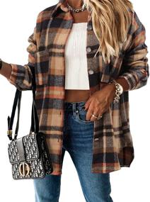 img 4 attached to 👚 StunShow Women's Lace-Up Long Sleeve Casual Coats, Jackets & Vests: Stylish and Trendy Women's Clothing Collection