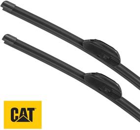 img 3 attached to 🕷️ Caterpillar Clarity Premium Performance All Season Replacement Windshield Wiper Blades - 26 + 26 Inch (Pair for Front Windshield)