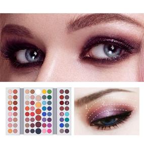 img 2 attached to Eyeshadow Long Lasting Waterproof Professional Pigmented