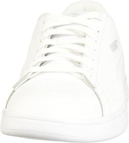 img 3 attached to 👟 PUMA Smash Sneaker White Black: Sleek Style and Comfort Combined