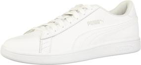 img 4 attached to 👟 PUMA Smash Sneaker White Black: Sleek Style and Comfort Combined