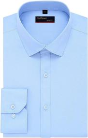 img 4 attached to 👔 Gollnwe Men's Bamboo Sleeve Stretch Shirts - Optimized for Better SEO