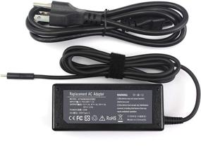 img 3 attached to 🔌 65W 45W USB C Laptop Charger Type C AC Adapter for HP Spectre x360 Chromebook 14 13 X360 Spectre Folio 13-ak1020nr Convertible 13-ak1017nr 13-ak1016nr Elite Dragonfly Notebook Series