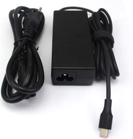 img 1 attached to 🔌 65W 45W USB C Laptop Charger Type C AC Adapter for HP Spectre x360 Chromebook 14 13 X360 Spectre Folio 13-ak1020nr Convertible 13-ak1017nr 13-ak1016nr Elite Dragonfly Notebook Series