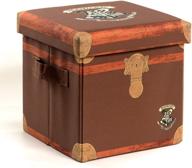 🔮 harry potter hogwarts storage bin with lid - 10x10x10 inches by seven times six logo