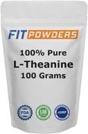 🌿 l-theanine powder 100g (500 day supply) – 100% pure, non-gmo, gluten free logo