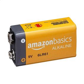 img 2 attached to 🔋 Long-lasting Performance: Amazon Basics 9 Volt Everyday Alkaline Battery Pack - Set of 4