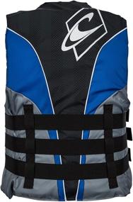 img 3 attached to 🌊 O'Neill Superlite USCG Life Vest for Men in Pacific/Smoke/Black:White, 4X-Large - Wetsuits