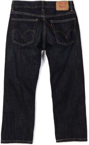 img 3 attached to 👖 Shop the Cool and Stylish Levis Regular Jeans for Boys' Clothing in Clouded Tones!