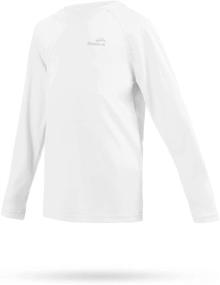img 4 attached to 🏃 Performance Rashguard for Boys: Ideal Outdoor Running and Athletic Wear