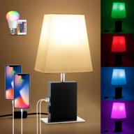 control brightness dimmable nightstand bedrooms logo