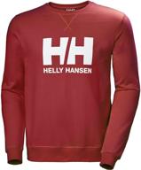 толстовка с круглым вырезом hansen standard medium логотип