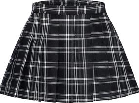 img 4 attached to 👗 Pleated Uniform Girls' Clothing for Skirts & Skorts by Joe Wenko Junior