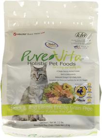 img 1 attached to 🍗 Grain Free Duck Red Lentils Nutritious Cat Dinner Food 2.2Lbs by Purevita