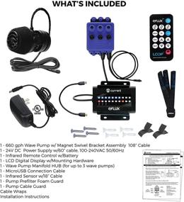 img 3 attached to 💦 Enhance Water Flow with Current USA eFlux Wave Pump Kit