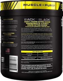 img 2 attached to MRI NO2 Black Nitric Oxide Supplement - Enhances Pump, Muscle Growth, Vascularity & Energy. Potent Pre-Workout NO Booster Formula with Citrulline. 60 Servings (Sour Pixie Pump) - NO2NEW