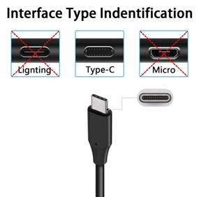 img 3 attached to 🔌 10ft USB C Cable - Extra Long USB Type C Charging Cord Compatible with Samsung Galaxy S10 Plus, Note 10, S9, S8 - Quick Data Sync Cable - Black