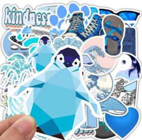 img 3 attached to 🎨 50pcs Cute Decorative Scrapbook Stickers for Laptop Personalization, Daily Planner, Crafts - Masking Stickers