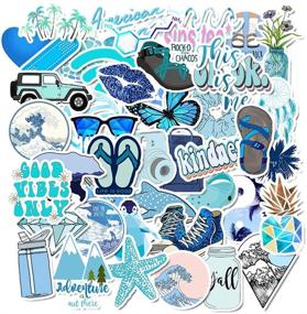 img 4 attached to 🎨 50pcs Cute Decorative Scrapbook Stickers for Laptop Personalization, Daily Planner, Crafts - Masking Stickers