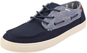 img 4 attached to TOMS Dorado Heritage Canvas Chambray Men's 👞 Loafers & Slip-Ons: Stylish Comfort for Every Step