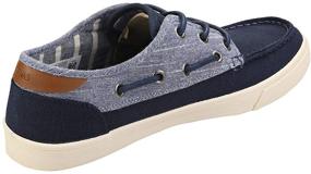 img 3 attached to TOMS Dorado Heritage Canvas Chambray Men's 👞 Loafers & Slip-Ons: Stylish Comfort for Every Step