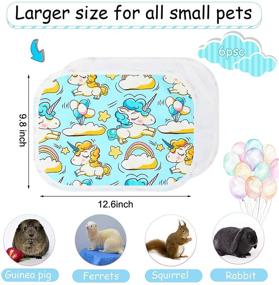 img 3 attached to Jetec Washable Anti Slip Absorbent Waterproof Small Animals in Houses & Habitats