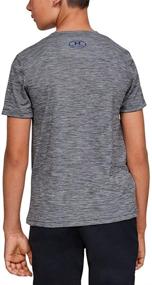 img 3 attached to 👕 Высокотехнологичная активная одежда: Детская одежда Under Armour Crossfade Stealth X маленький размер для мальчиков