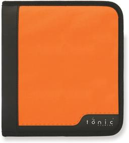 img 3 attached to 📚 TONIC STUDIOS Large Ring Binder Die Case, Orange/Black - Efficient Storage Solution for Crafting Supplies