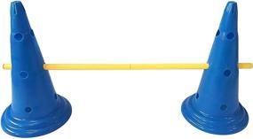 img 3 attached to 🐶 Midlee Dog Cone & Pole Agility Set: Versatile 3-Piece Kit for Dogs of All Sizes