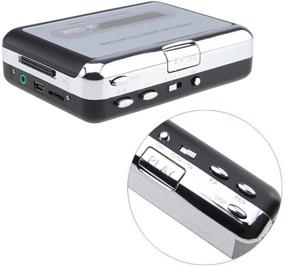 img 2 attached to AGPtek Портативный преобразователь кассет в MP3: Захватите, 🎶 преобразуйте и сохраните свою коллекцию магнитофонов на Mac и PC.