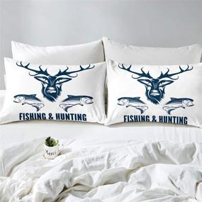 img 2 attached to Feelyou Bedding Hunting Comforter Wildlife