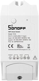 img 4 attached to 🔌 Enhanced Sonoff TH16 WiFi Smart Switch: Temperature and Humidity Monitor for DIY Smart Home, Alexa Compatible (16A)