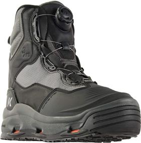 img 3 attached to Enhance Your Traction and Safety with Korkers Darkhorse Wading KLING STUDDED