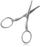 tweezerman nose ear facial scissors logo