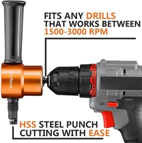 img 3 attached to 🔪 Straight Cutting Nibbler Attachment with Versatile Capabilities