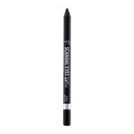 rimmel scandaleyes waterproof gel eye liner pencil, black 001: long-lasting definition with ultimate precision logo