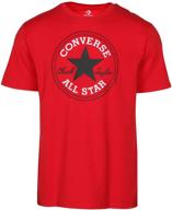 👕 converse chuck taylor medium obsidian men's clothing: t-shirts & tanks - shop now! logo