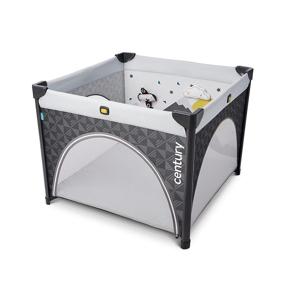 img 4 attached to 🧸 Century Play On Playard and Activity Center: 2-in-1 Playpen with Soft Toys and Zippered Door - Metro Style!