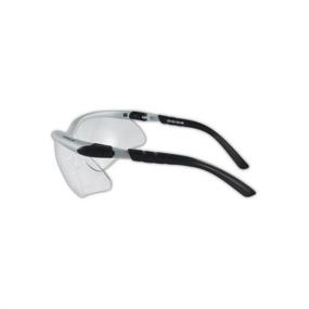 img 1 attached to Reader Safety Glasses Silver Black
