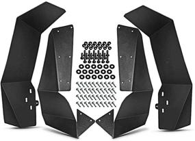 img 4 attached to 🚜 Polaris RZR-S 900 RZR-4 900 RZR-S 1000 Mud Flaps Splash Guards Fender Flares Replacement - Utility Vehicle 4-PC (2015-2018) - A-Premium