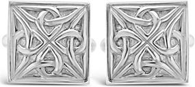 img 4 attached to Alexander Castle USCEL SCUF 546HP Sterling Cufflinks