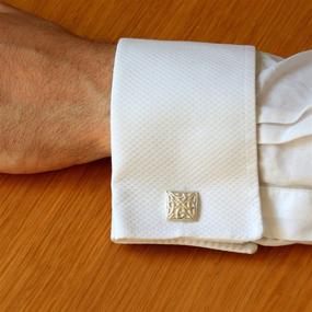 img 2 attached to Alexander Castle USCEL SCUF 546HP Sterling Cufflinks