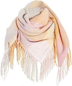 img 4 attached to Deofean Women's Tassel Fashion Scarves: Trendy Accessories for Women - Scarves & Wraps