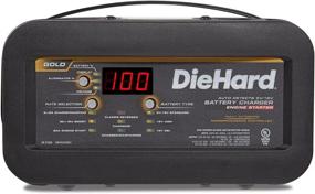 img 2 attached to 🔋 DieHard 71326: High-Performance 6/12V Gold Shelf Smart Battery Charger with 12/80A Engine Starter, Black