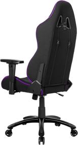 img 1 attached to 🪑 AKRacing Core Series EX-Wide SE Gaming Chair - Fabric & PU Accents, Wide Steel Frame, Ergonomic, High Backrest, Recliner, Swivel, Tilt, Rocker & Height Adjustment Mechanisms, 5/10 Warranty, Indigo